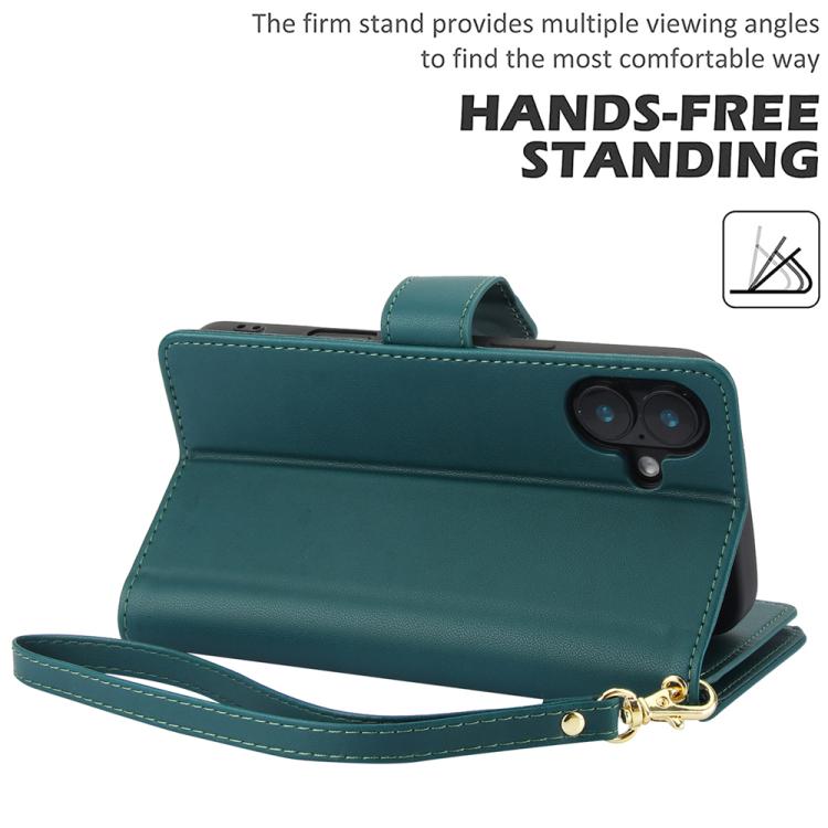 For iPhone 17 Multi-Card Wallet RFID Leather Phone Case