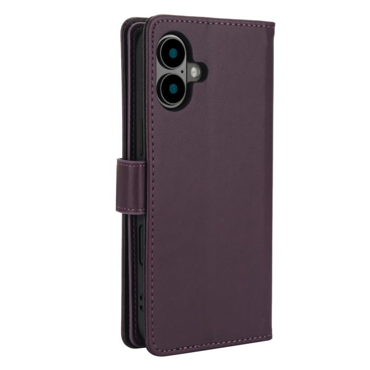 For iPhone 17 Multi-Card Wallet RFID Leather Phone Case