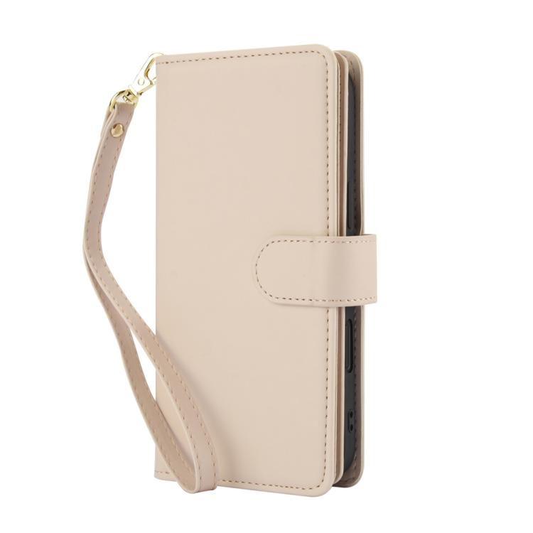 For iPhone 17 Multi-Card Wallet RFID Leather Phone Case