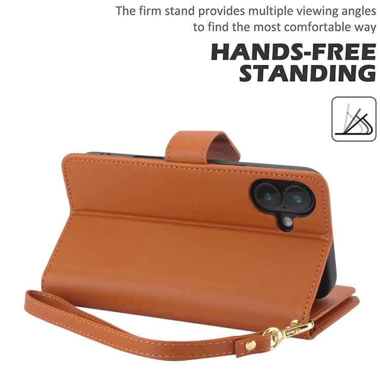 For iPhone 17 Multi-Card Wallet RFID Leather Phone Case