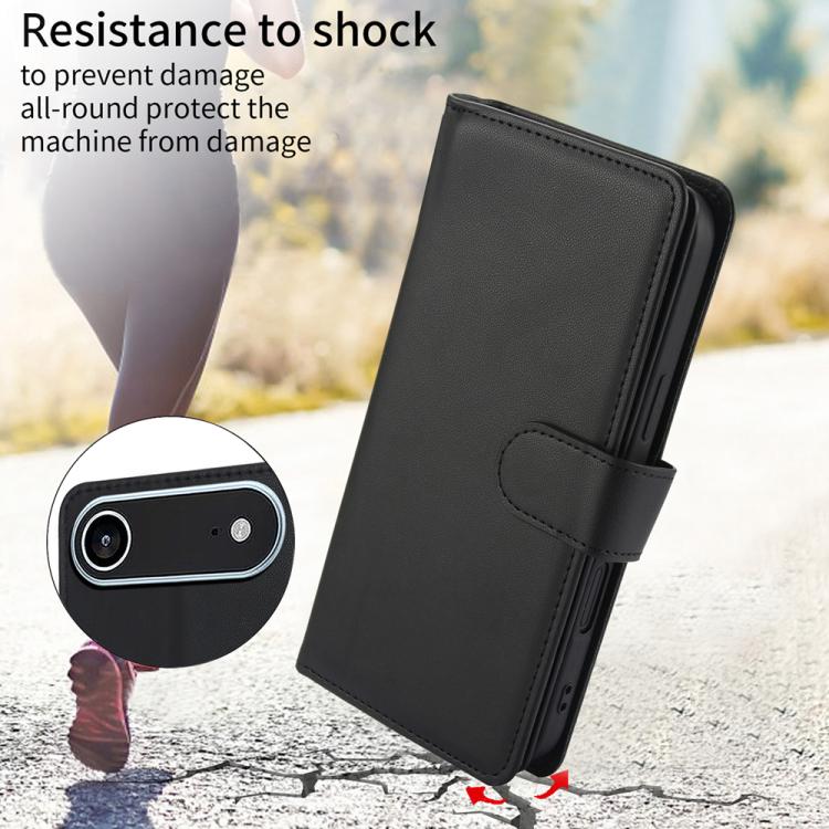 For iPhone Air Multi-Card Wallet RFID Leather Phone Case