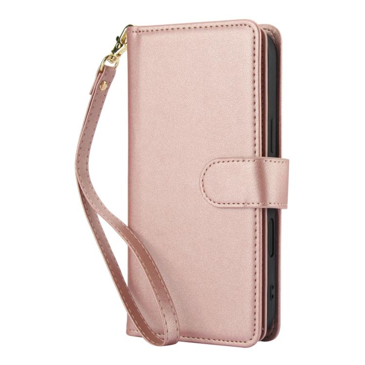 For iPhone Air Multi-Card Wallet RFID Leather Phone Case