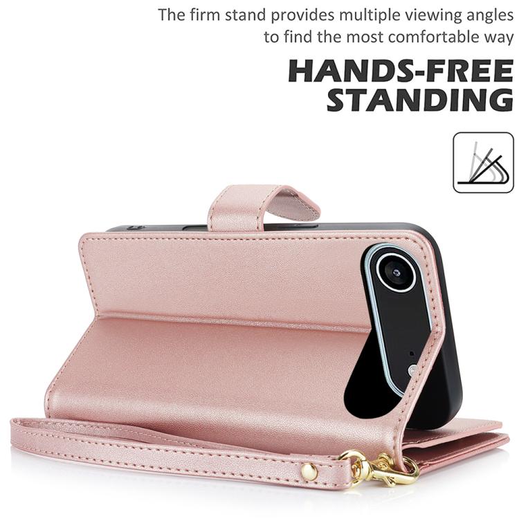 For iPhone Air Multi-Card Wallet RFID Leather Phone Case