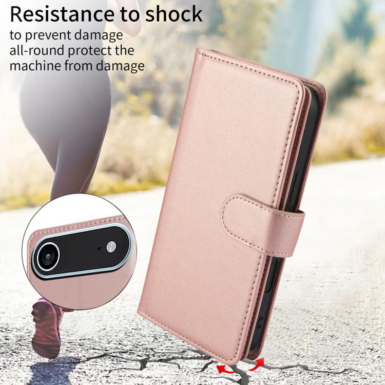 For iPhone Air Multi-Card Wallet RFID Leather Phone Case