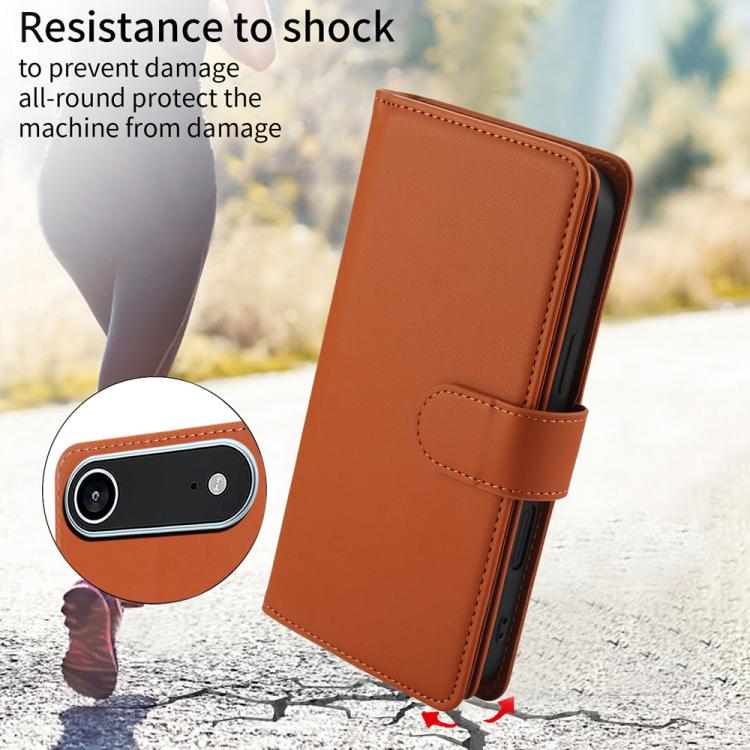 For iPhone Air Multi-Card Wallet RFID Leather Phone Case