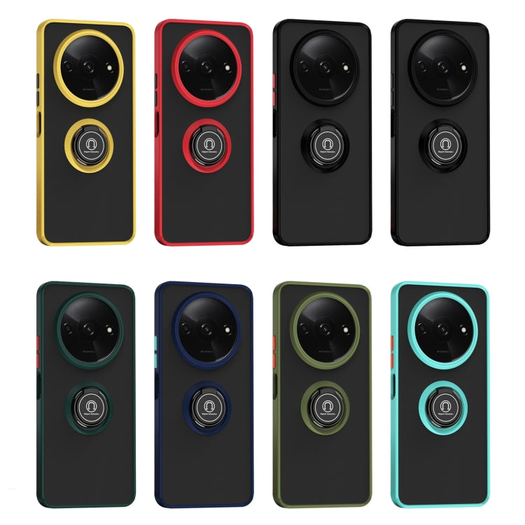 For Xiaomi Redmi A3 Q Shadow 1 Series TPU + PC Phone Case with Ring
