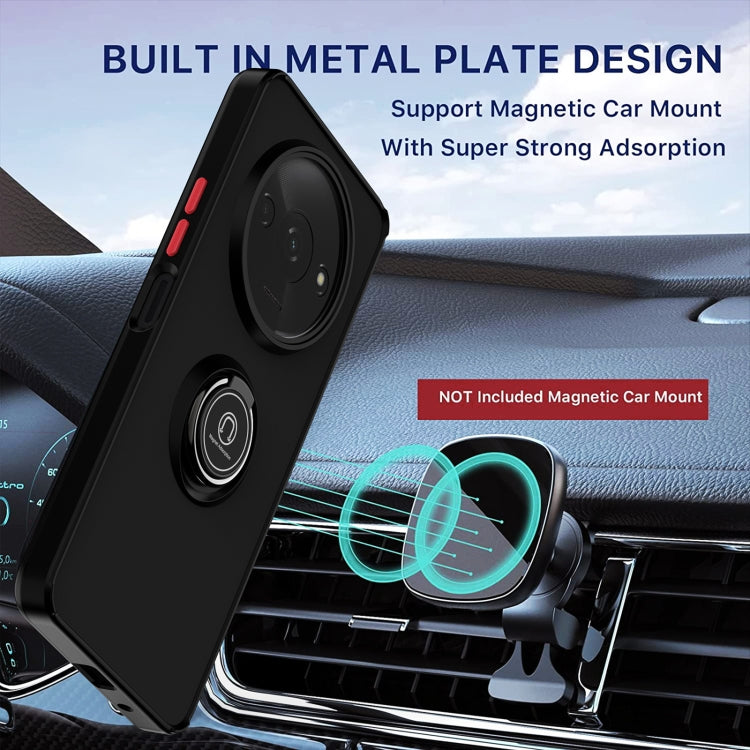 For Xiaomi Redmi A3 Q Shadow 1 Series TPU + PC Phone Case with Ring
