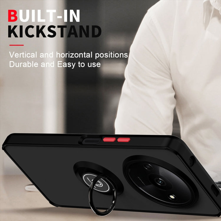 For Xiaomi Redmi A3 Q Shadow 1 Series TPU + PC Phone Case with Ring
