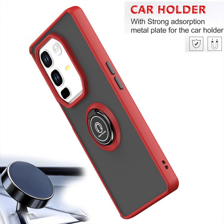 For Infinix Note 50 Pro 4G Q Shadow 1 Series TPU + PC Phone Case with Ring