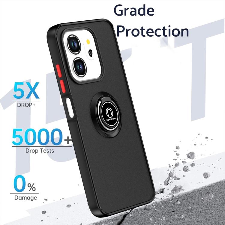 For Infinix Smart 9 / Hot 50i Q Shadow 1 Series TPU + PC Phone Case with Ring