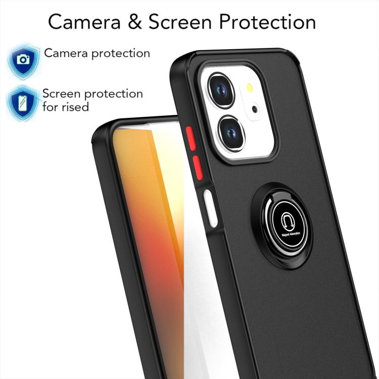 For Infinix Smart 9 / Hot 50i Q Shadow 1 Series TPU + PC Phone Case with Ring