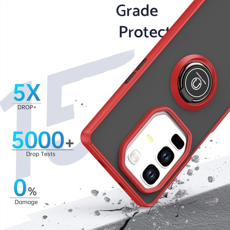 For Infinix Note 50 Pro+ Q Shadow 1 Series TPU + PC Phone Case with Ring