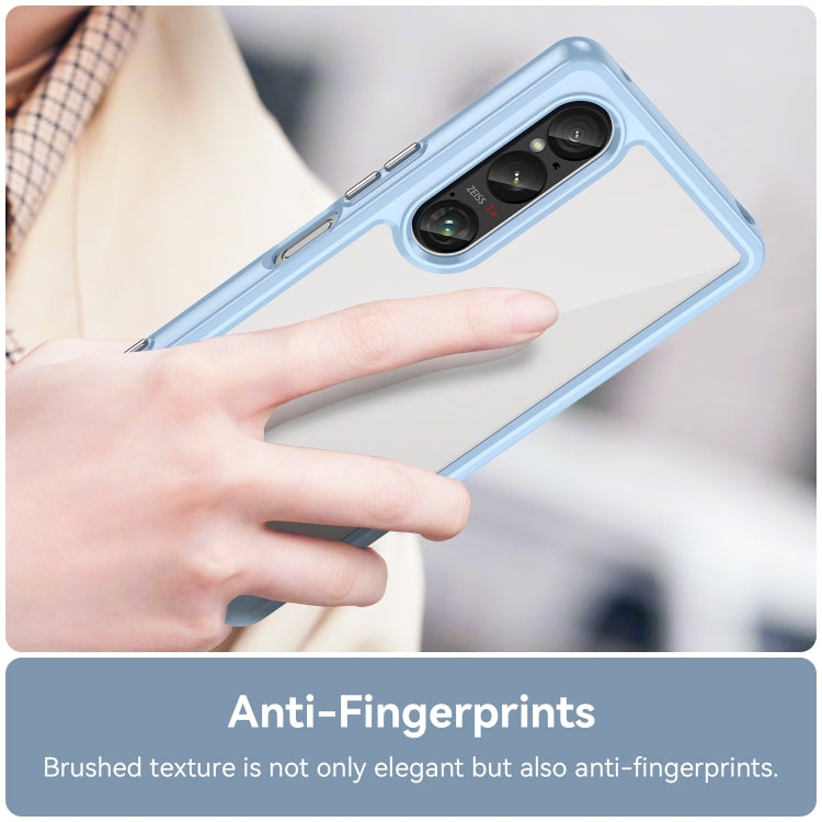 For Sony Xperia 1 VI Colorful Series Acrylic Hybrid TPU Phone Case