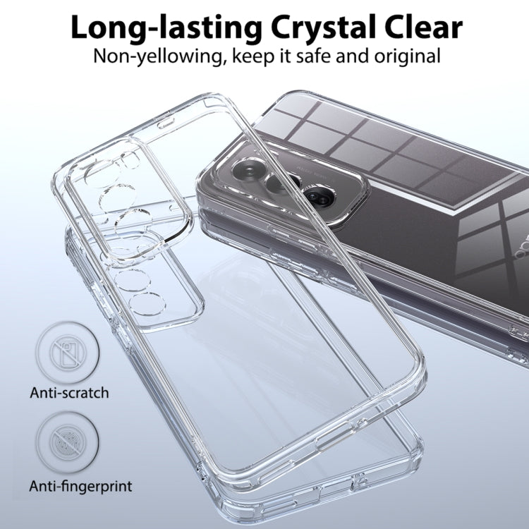 For OPPO Reno12 Pro 5G Global Scratchproof Acrylic TPU Phone Case - Transparent