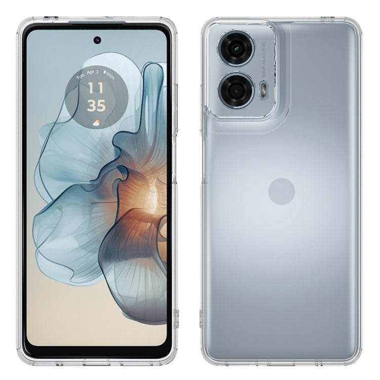 For Motorola Moto G24 Power Scratchproof Acrylic TPU Phone Case - Transparent