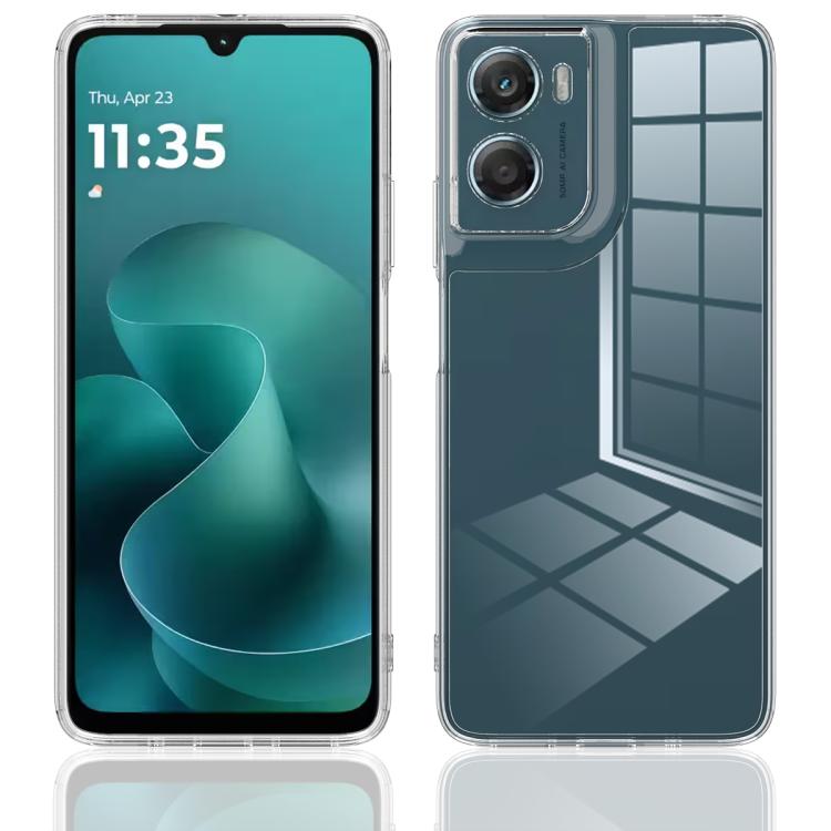 For Motorola Moto G06 / G06 Power 4G Scratchproof Acrylic TPU Phone Case - Transparent