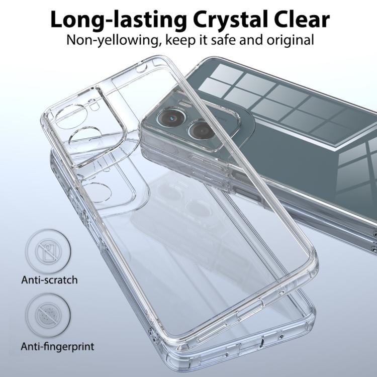 For Motorola Moto G06 / G06 Power 4G Scratchproof Acrylic TPU Phone Case - Transparent