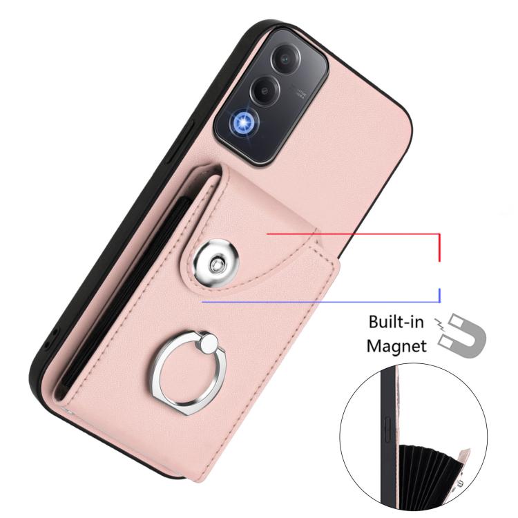For OPPO A3 Pro Global / A3 Energy Organ Card Bag Ring Holder Phone Case with Long Lanyard