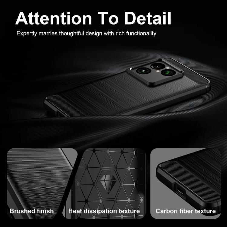 For Sony Xperia 1 VIII Carbon Fiber Brushed Texture TPU Phone Case