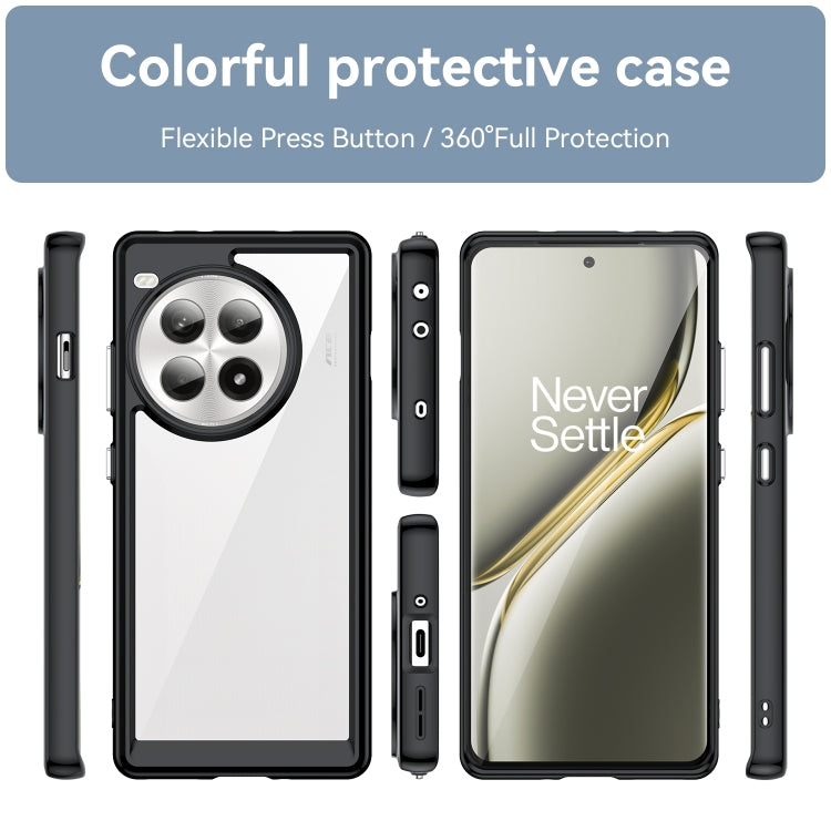 For OnePlus Ace 3 Pro Colorful Series Acrylic Hybrid TPU Phone Case