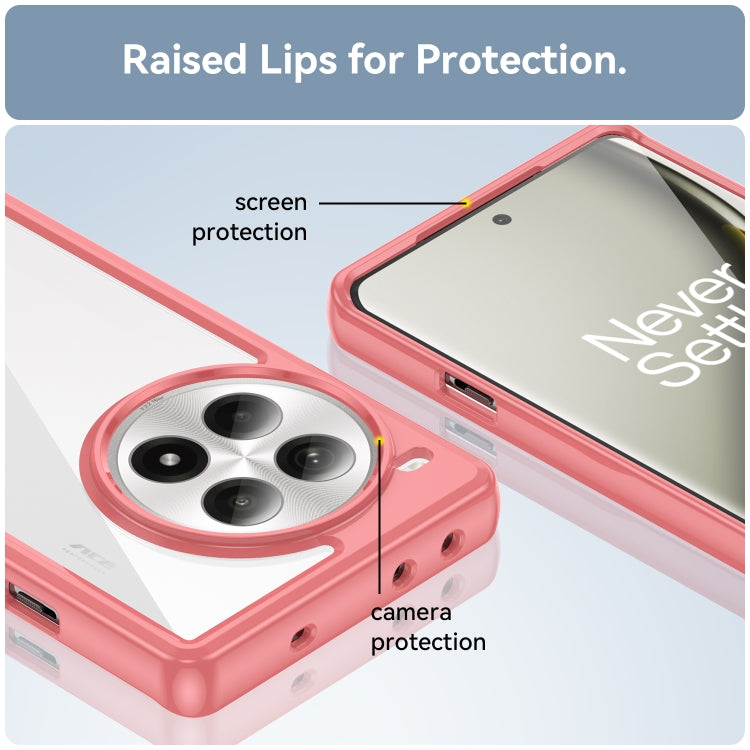 For OnePlus Ace 3 Pro Colorful Series Acrylic Hybrid TPU Phone Case