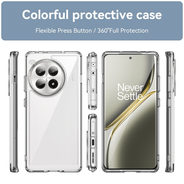 For OnePlus Ace 3 Pro Colorful Series Acrylic Hybrid TPU Phone Case