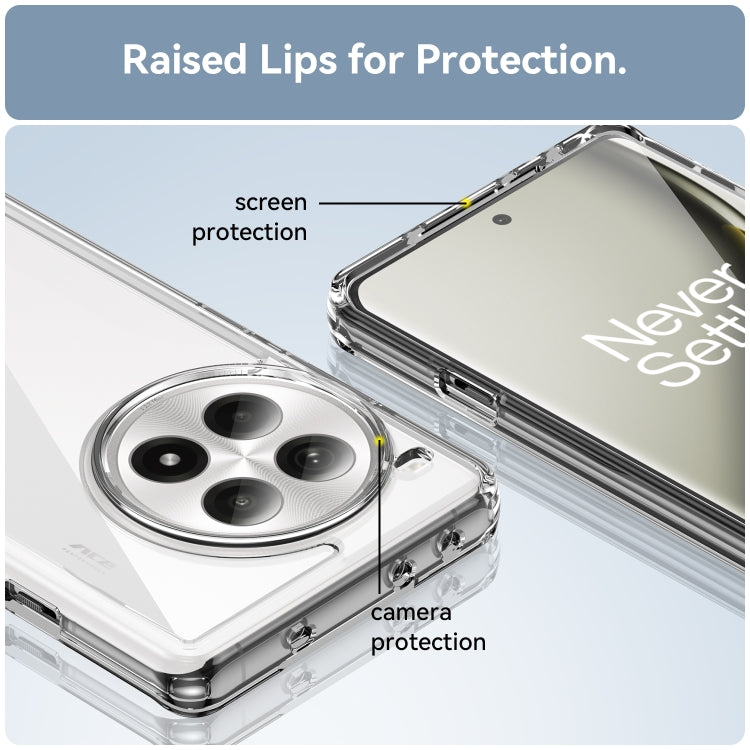 For OnePlus Ace 3 Pro Colorful Series Acrylic Hybrid TPU Phone Case
