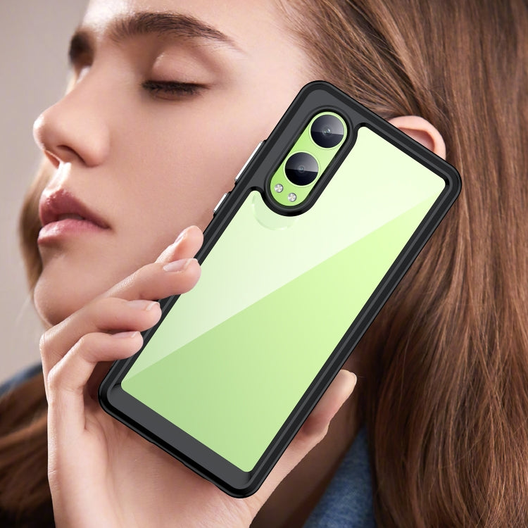 For OnePlus Nord CE4 Lite Colorful Series Acrylic Hybrid TPU Phone Case