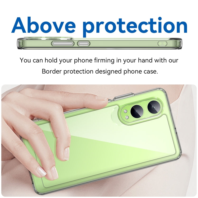 For OnePlus Nord CE4 Lite Colorful Series Acrylic Hybrid TPU Phone Case