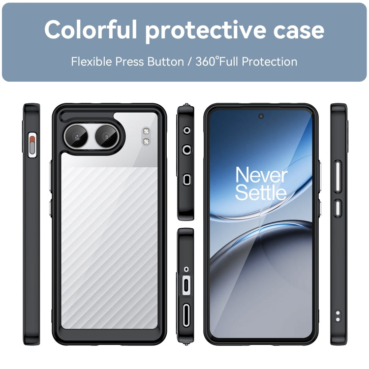 For OnePlus Nord 4 Colorful Series Acrylic Hybrid TPU Phone Case