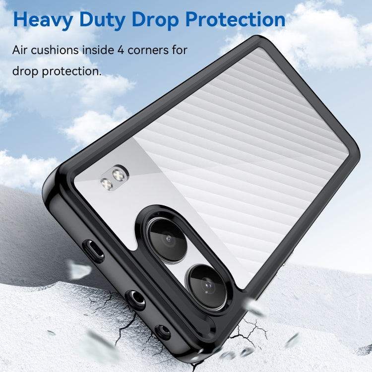 For OnePlus Nord 4 Colorful Series Acrylic Hybrid TPU Phone Case