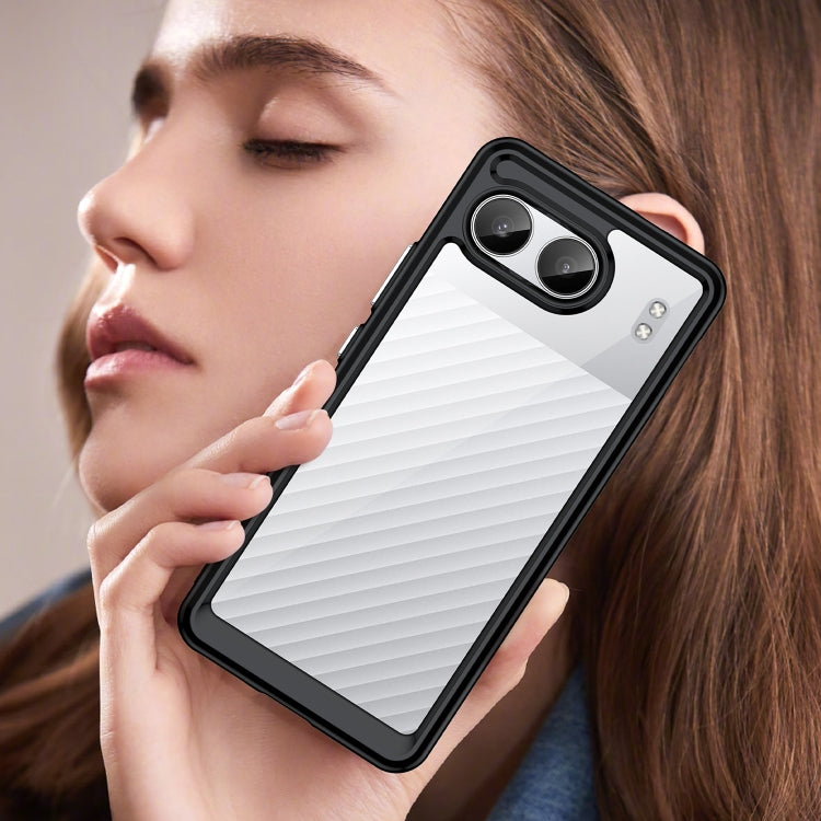 For OnePlus Nord 4 Colorful Series Acrylic Hybrid TPU Phone Case