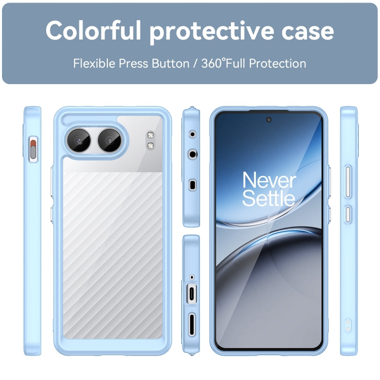 For OnePlus Nord 4 Colorful Series Acrylic Hybrid TPU Phone Case