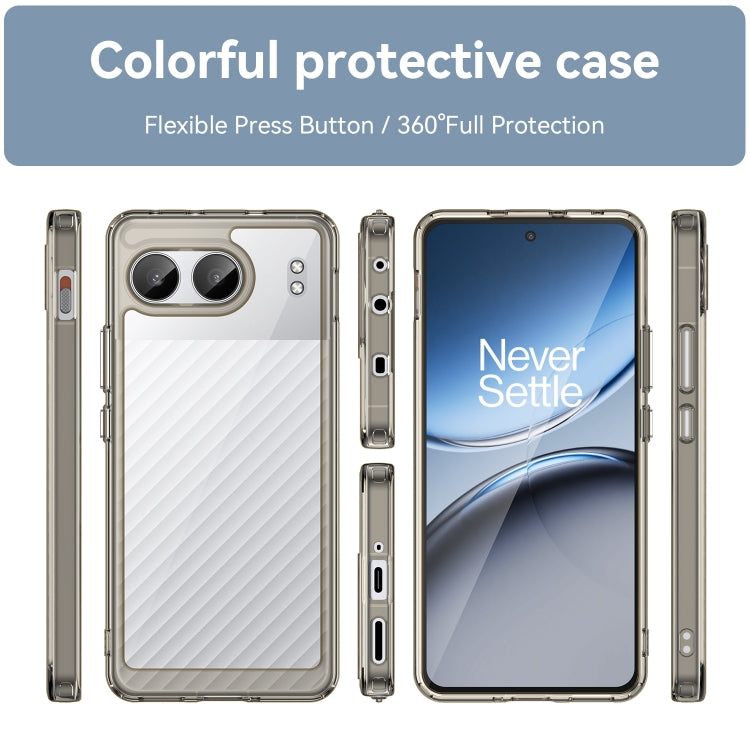 For OnePlus Nord 4 Colorful Series Acrylic Hybrid TPU Phone Case