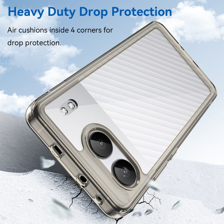 For OnePlus Nord 4 Colorful Series Acrylic Hybrid TPU Phone Case