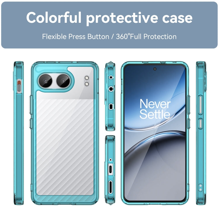 For OnePlus Nord 4 Colorful Series Acrylic Hybrid TPU Phone Case