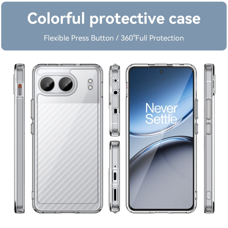 For OnePlus Nord 4 Colorful Series Acrylic Hybrid TPU Phone Case