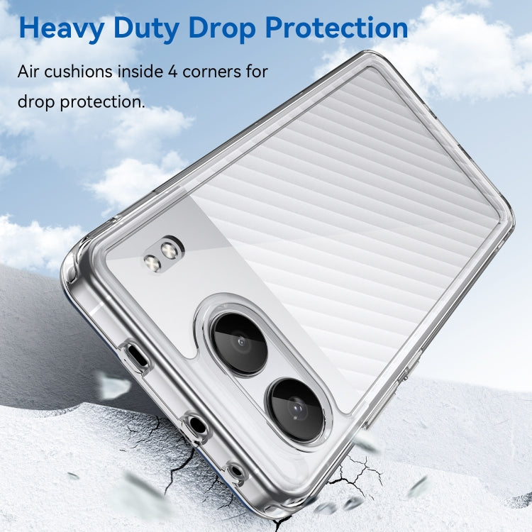 For OnePlus Nord 4 Colorful Series Acrylic Hybrid TPU Phone Case