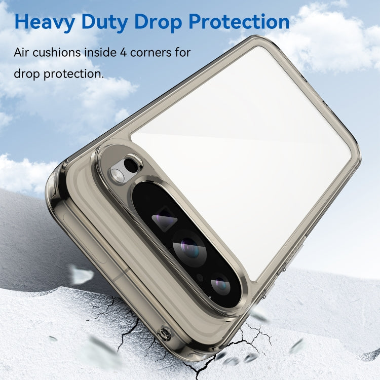 For Google Pixel 9 Pro XL Colorful Series Acrylic Hybrid TPU Phone Case