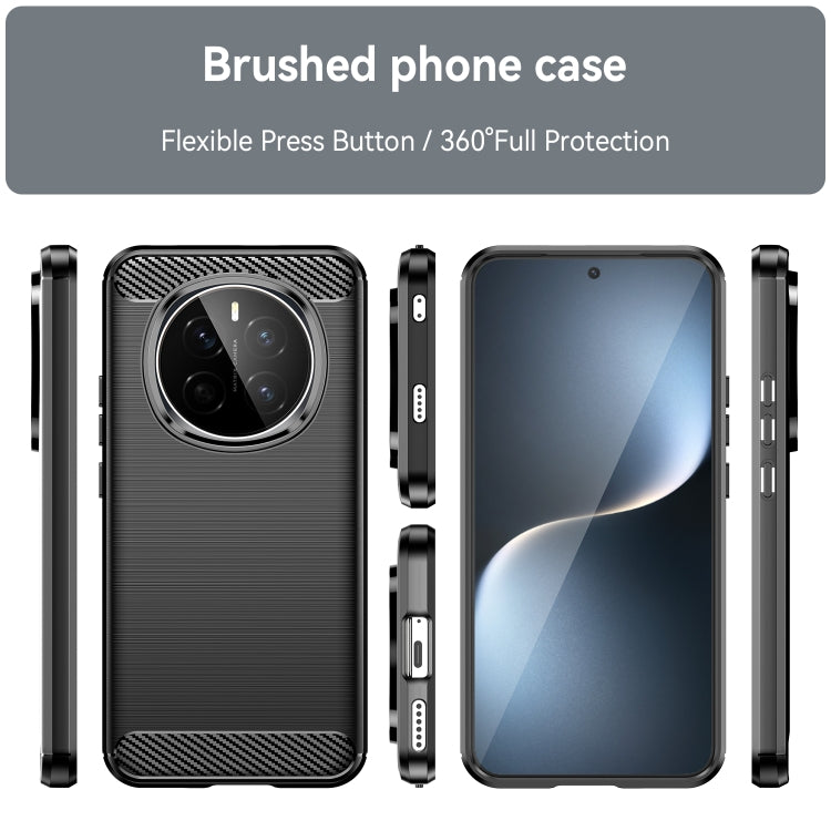 For Honor Magic7 Carbon Fiber Brushed Texture TPU Phone Case