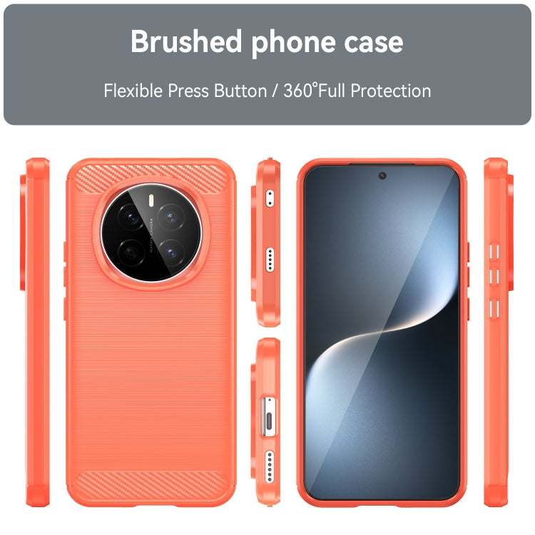 For Honor Magic7 Carbon Fiber Brushed Texture TPU Phone Case
