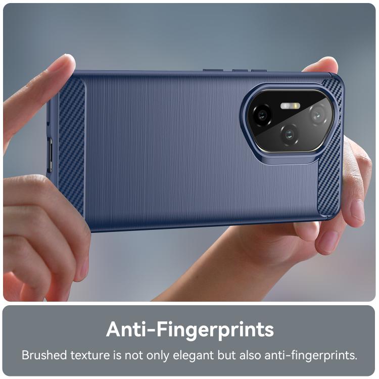 For Honor 300 Ultra Carbon Fiber Brushed Texture TPU Phone Case