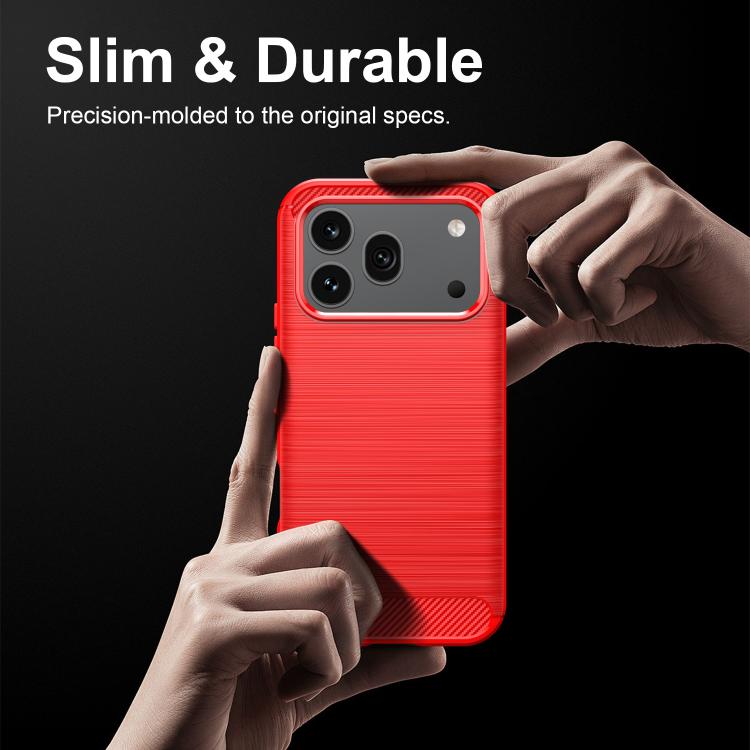 For Honor 600 Global Carbon Fiber Brushed Texture TPU Phone Case