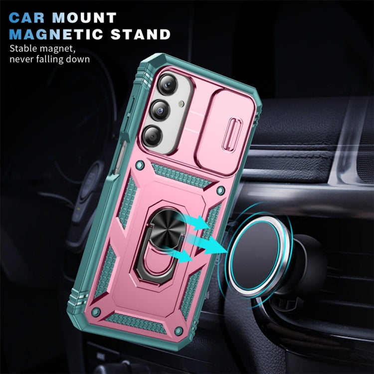 For Samsung Galaxy A16 5G Sliding Camshield TPU + PC Phone Case with Holder