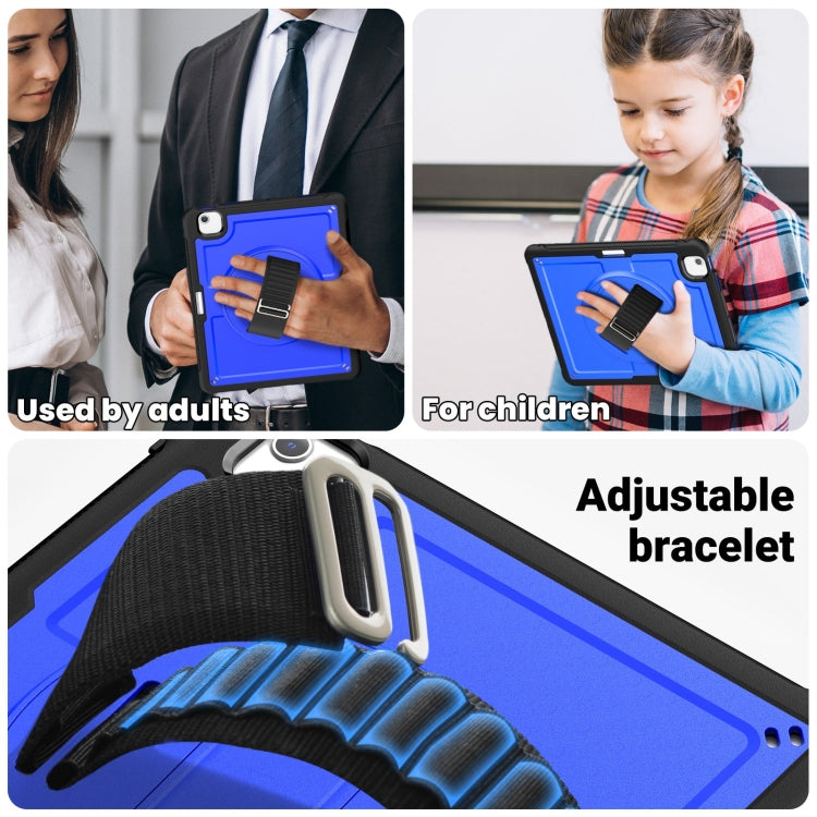 For iPad Air 13 2026 / 2025 / 2024 Honeycomb Hand Grip Turntable Stand Tablet Case