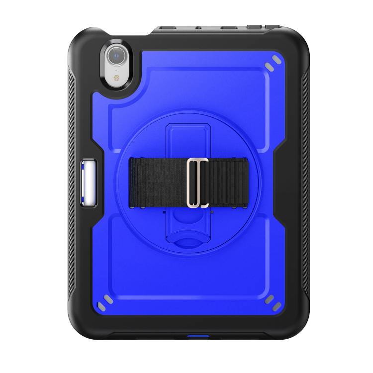 For iPad mini 2024 / mini 6 Honeycomb Hand Grip Turntable Stand Tablet Case