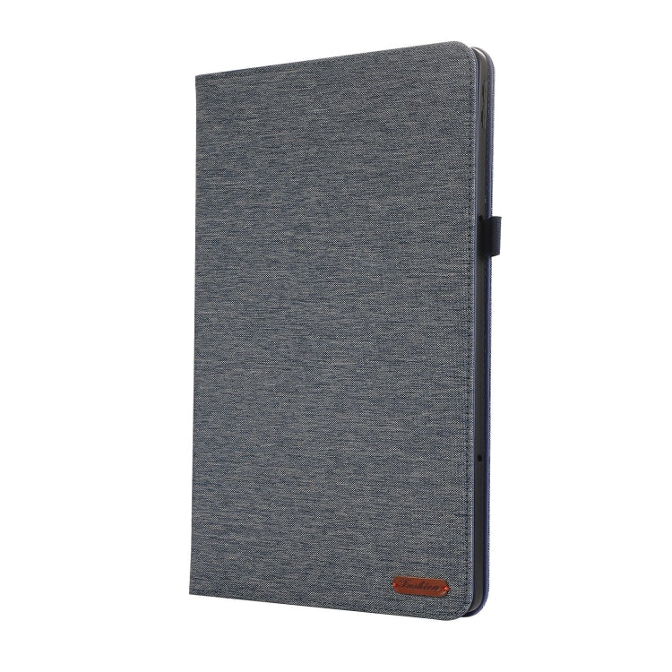 For Lenovo Tab P12 12.7 2025 Fabric Texture Horizontal Flip Leather Tablet Case