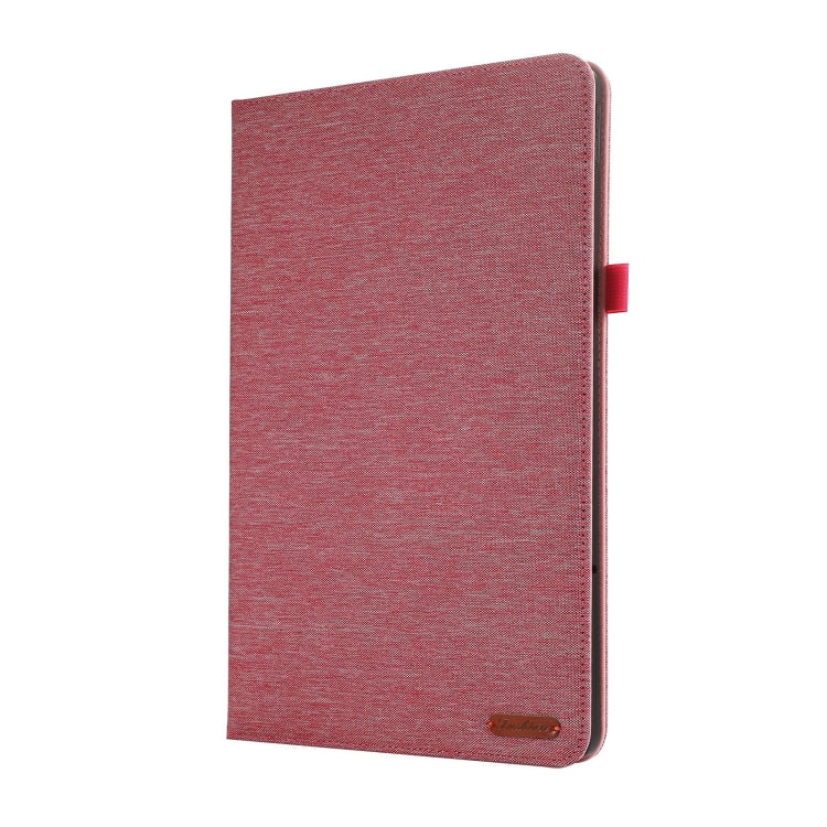 For Lenovo Tab P12 12.7 2025 Fabric Texture Horizontal Flip Leather Tablet Case