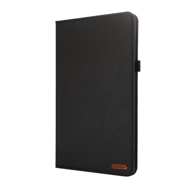 For Lenovo Tab P12 12.7 2025 Fabric Texture Horizontal Flip Leather Tablet Case