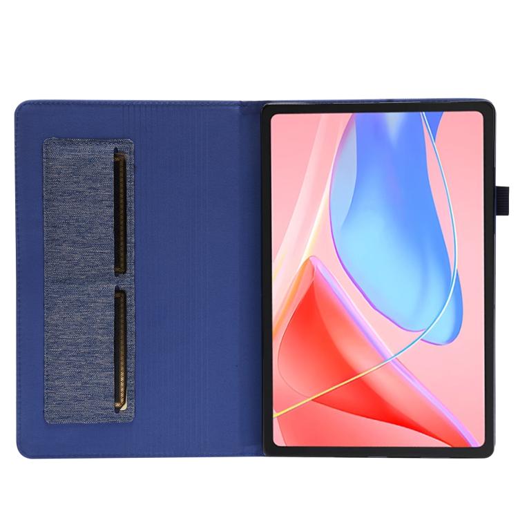 For Lenovo ZhaoYang K10C 2025 Fabric Texture Horizontal Flip Leather Tablet Case